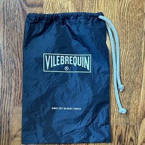 Vilebrequin Navy Drawstring Toiletry Bag
